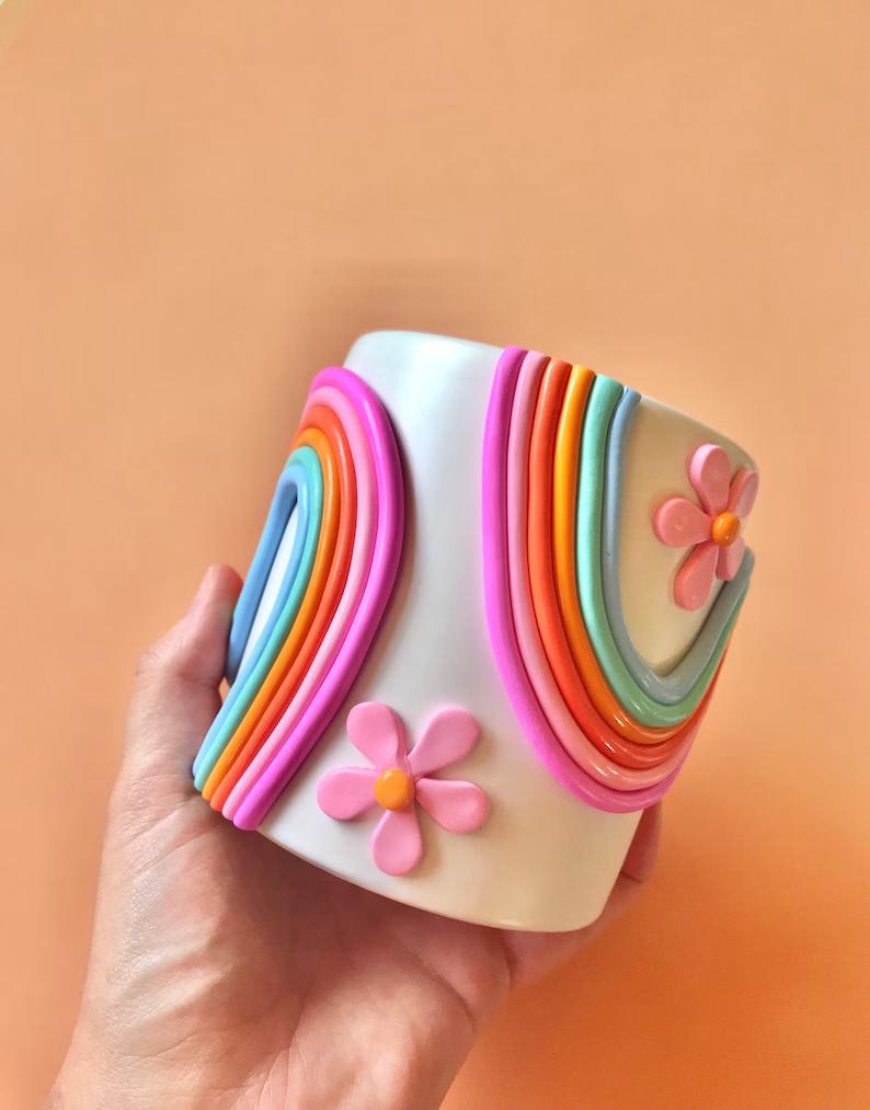 Colorful Ceramic Planter