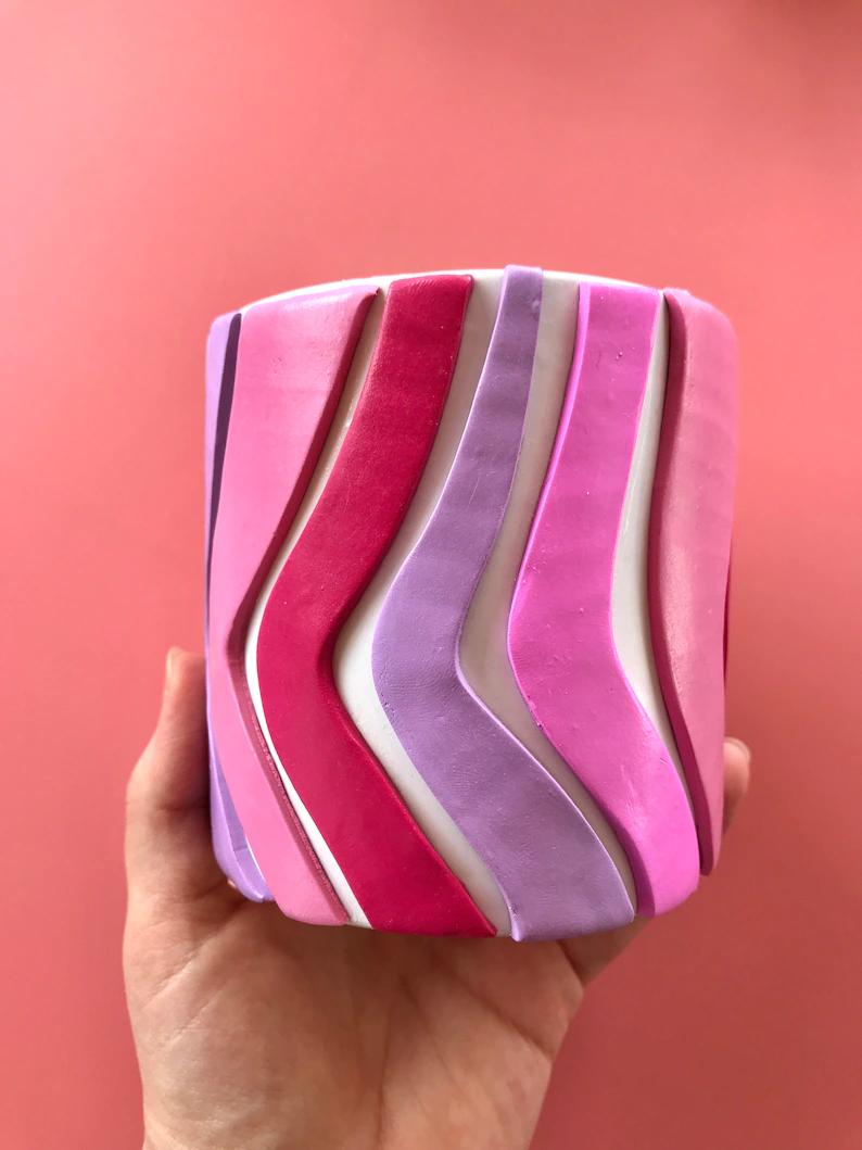 Colorful Ceramic Planter