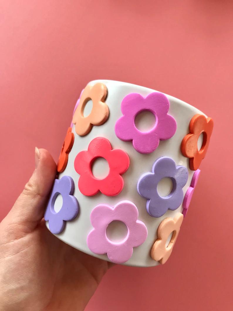 Colorful Ceramic Planter