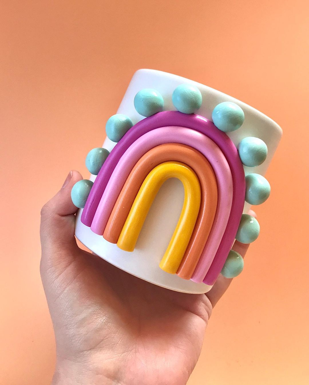 Colorful Ceramic Planter